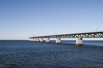 bridge on the blue sea