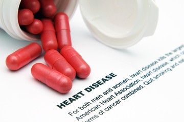 Heart disease concept