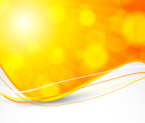 Abstract orange background