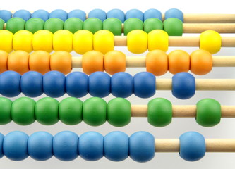 Colorful abacus