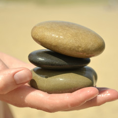 Three smooth stones