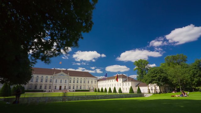 Bellevue Palace , Timelapse, Zeitraffer , Germany