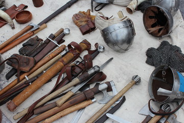 Medieval weaponry