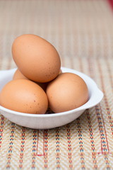 chicken eggs