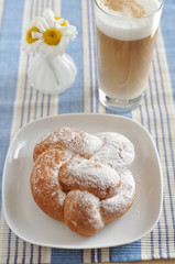 Süsses Gebäck zum Frühstück