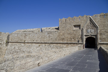 walled city of Rhodes