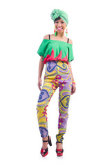 Girl preparing for summer vacation