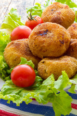 Onion croquettes