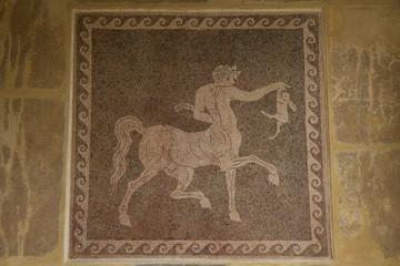 Fototapeta na wymiar Starożytne mozaiki