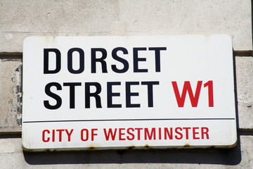 Dorset Street Sign