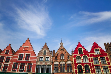 Fototapeta na wymiar street in Brugge, Bruges, Belgium