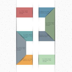 Paper background for design - minimalist style