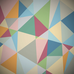 Retro geometric background