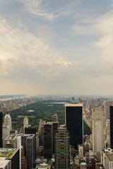 Fototapeta premium View from Top of the Rock - New York - Usa