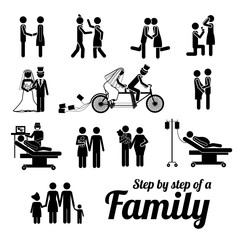 Obraz premium family design