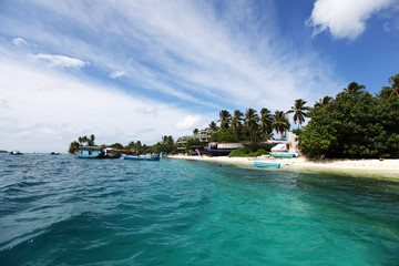 Obraz premium tropical island