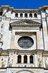 Certosa di Pavia, landmark medieval monastery in Pavia, Italy