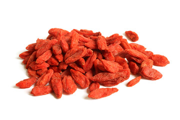 Red dried goji berries (Lycium Barbarum - Wolfberry)