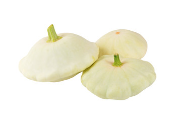 Scalloped custard squash (Cucurbita pepo var. patisson)