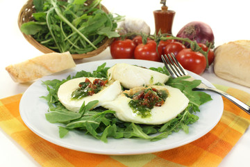 gefüllter Mozzarella