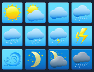 Weather icons