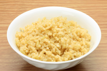unpolished rice