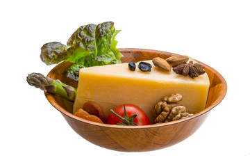 Old hard cheese