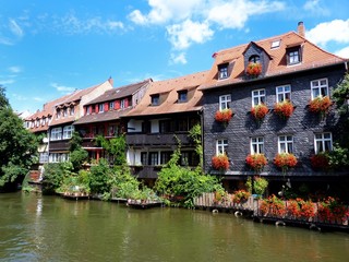 Fototapeta na wymiar Stare Miasto w Bambergu