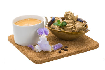 Coffee with Sunflower Halva
