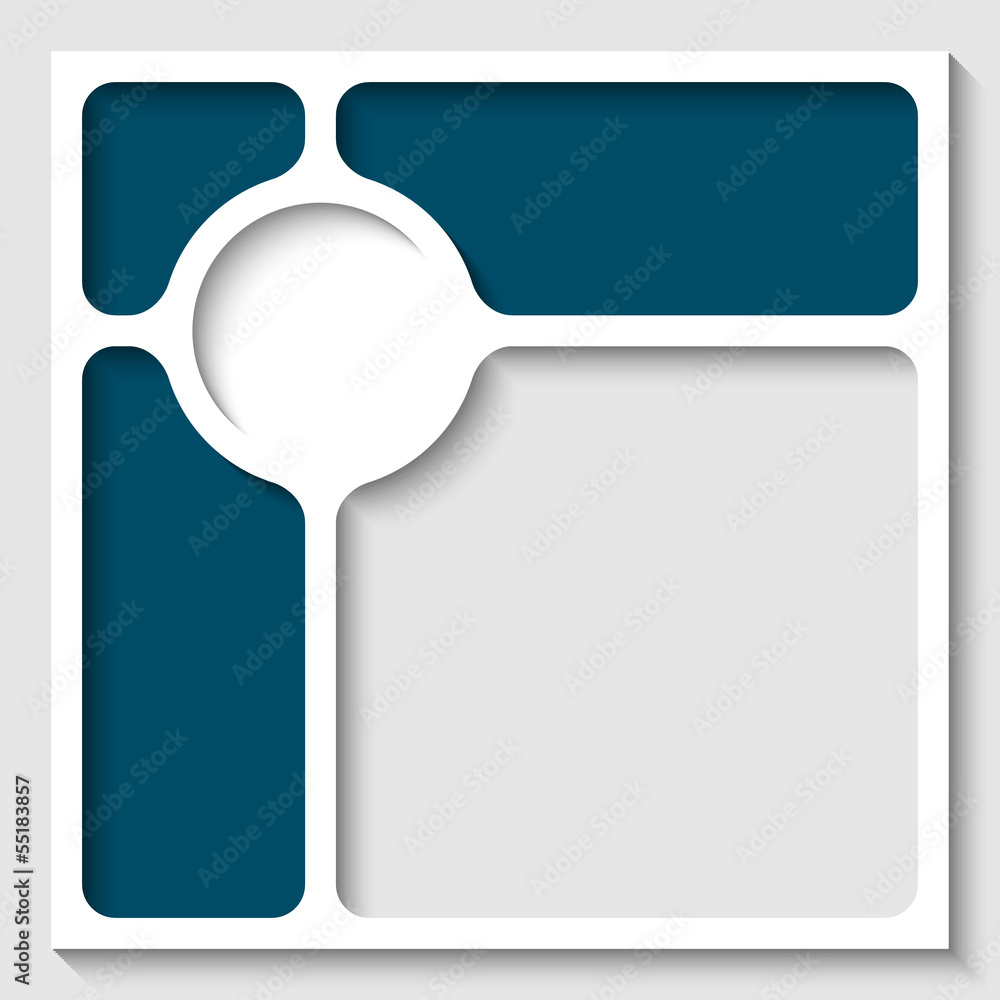 Poster abstract object for any text