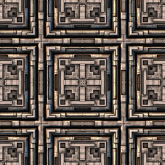 Metall Matrix - Seamless-Tiling