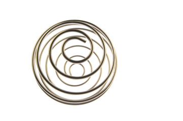 Wire curled ball polar view - 55186630