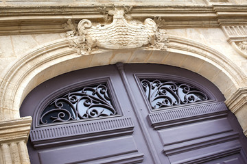 Immobilier, maison, demeure, vente, porte, architecture