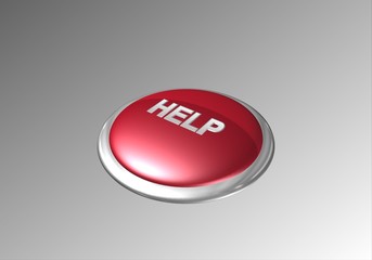 bouton 3D rouge help