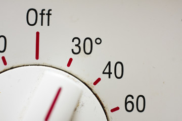 Washing machine dial