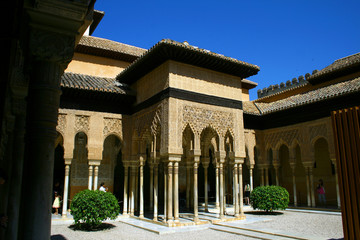 L' Alhambra de Grenade en Espagne