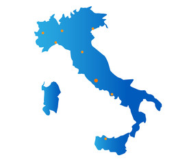 italy map cities