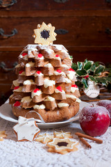 Christmas tree Pandoro