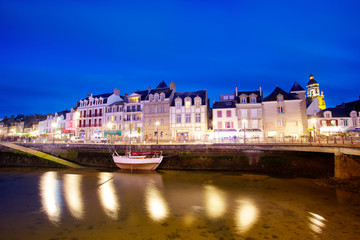 Fototapeta na wymiar le port du Croisic en Loire Atlantique