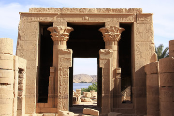 Philae Temple, Lake Nasser, Egypt © donyanedomam