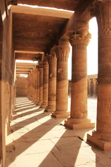 Schilderijen op glas Philae-tempel, Nassermeer, Egypte © donyanedomam