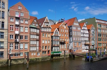 Obraz premium Hamburg Nikolaifleet 01