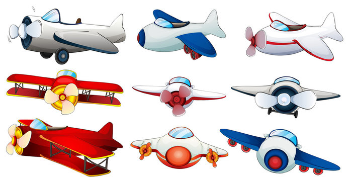 Different plane designs