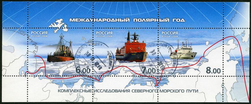 RUSSIA - 2008: dedicated the International Polar Year