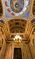 Deurstickers Saint Isaac Cathedral ceiling, St. Petersburg, Russia © poladamonte