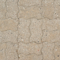 Fototapeta premium Stone brick path fragment