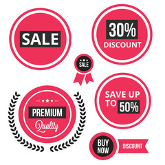Trendy Vector Stickers