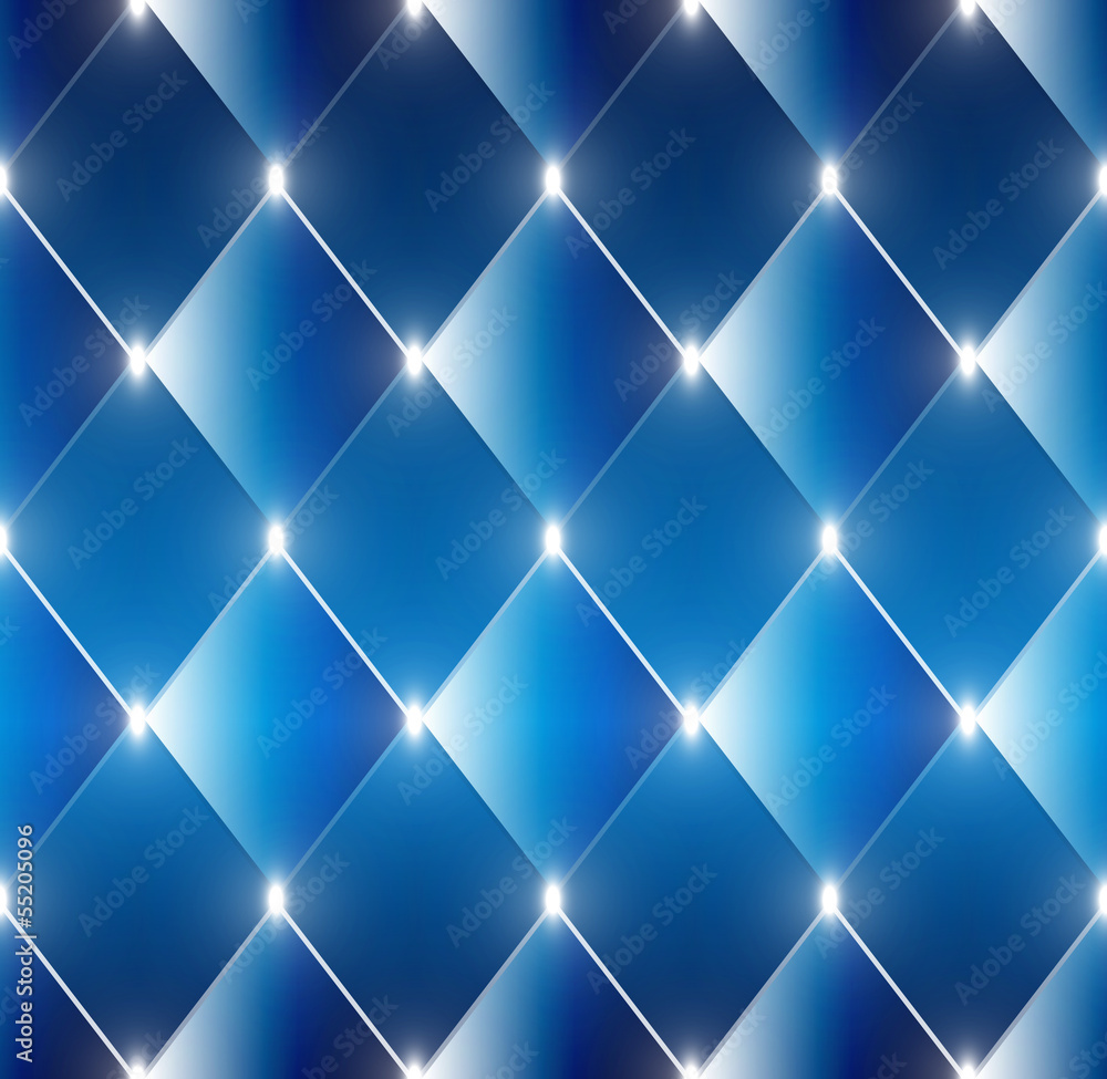 Aufkleber abstract shining rectangles - blue vector background
