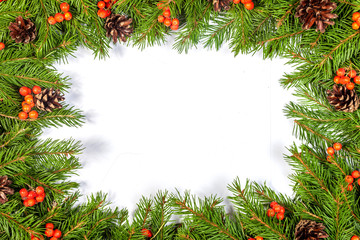 Christmas background. Eve framework