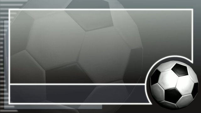 Soccer seamless Looping background.Room for text